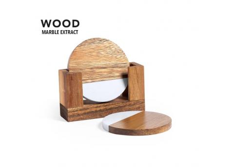 Набор подставок для стаканов Derrol NTEU10-312430