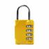 Замок MILVIA Жёлтый NTEU38-585609