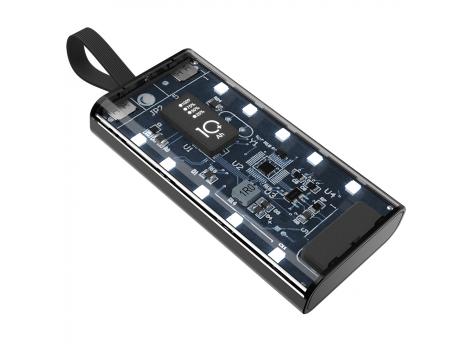 Внешний аккумулятор Wonder с фонариком, 10000 mAh