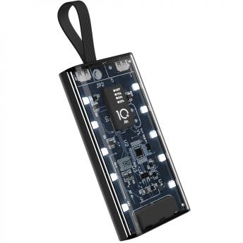 Внешний аккумулятор Wonder с фонариком, 10000 mAh