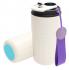 Термокружка Ashly To Go, белая/фиолетовая/бирюзовая