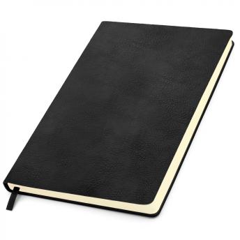 Ежедневник A5 недатированный Franco в мягком переплёте, черный