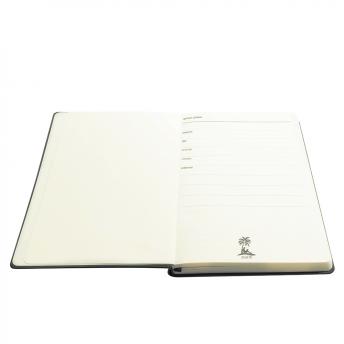 Ежедневник A5 недатированный Franco в мягком переплёте, черный