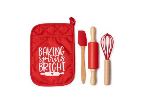 Кухонный набор GINGER с рождественским дизайном NTEU38-652990