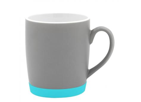 Кружка Make Me To Go, серая/морская волна