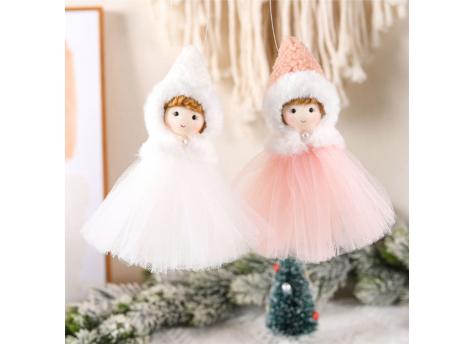 Новогоднее украшение рождественские ангелы Снойзи (набор 2шт)