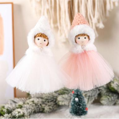 Новогоднее украшение рождественские ангелы Снойзи (набор 2шт)