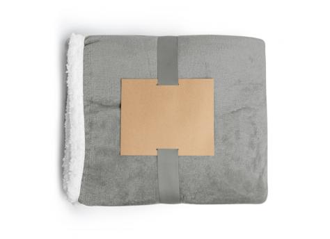 Плед из флиса GLORY, Серый