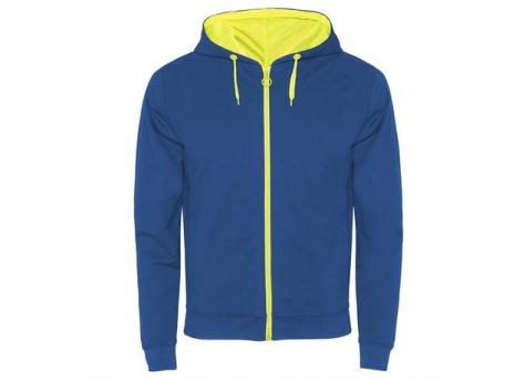 Толстовка FUJI мужская, КОРОЛЕВСКИЙ СИНИЙ/ФЛУОРЕСЦЕНТНЫЙ ЖЕЛТЫЙ M