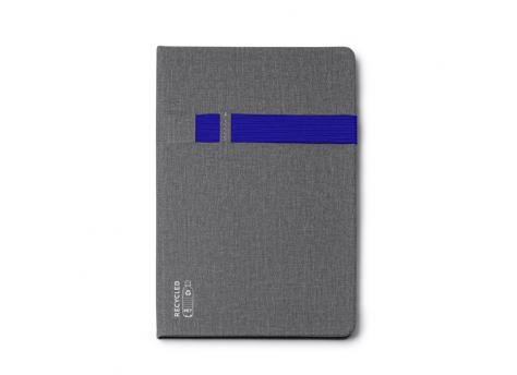 Блокнот A5 SIKAS в твёрдом переплёте, СЕРО-СИНИЙ