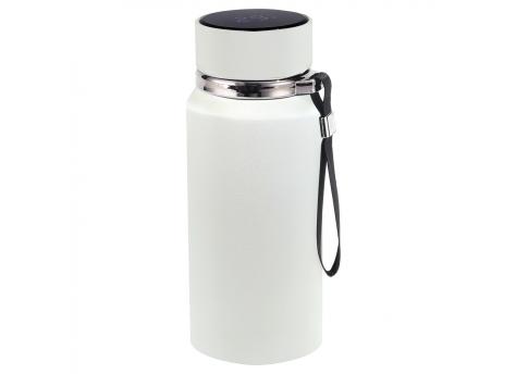 Термос Henzo с дисплеем и инфьюзером, светло-серый