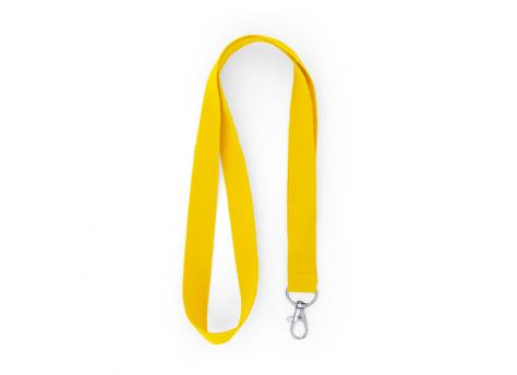Ланъярд из полиэстера HOST, Желтый