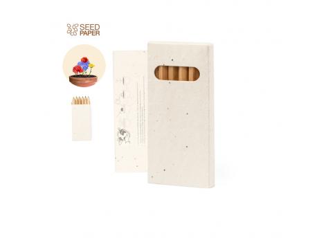 Набор карандашей из бумаги с семенами DELAR NTEU10-535672