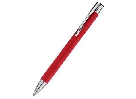 Ручка "Ньюлина" с корпусом из бумаги, красный