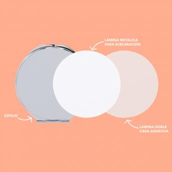 Карманное зеркало с сублимационным покрытием Ariela NTEU10-586329