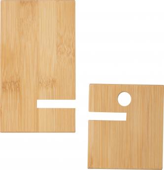 Бамбуковая подставка для телефона NTEU9-113672