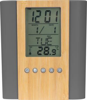 Настольная подставка для ручек с часами NTEU9-173150