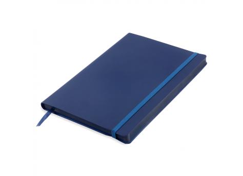 Ежедневник A5 недатированный Montero в мягком переплёте, тёмно-синий-S
