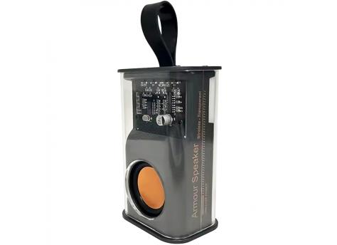 Прозрачная беспроводная колонка Jazzy, черный