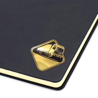 Шильд-наклейка фура, золото