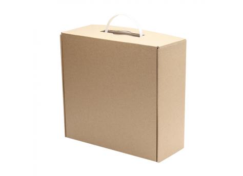 Подарочная коробка из МГК (с ручкой) 24,5*25,5*10,5 см