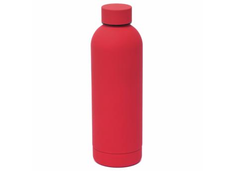 Термобутылка Perfecto софт-тач, красный