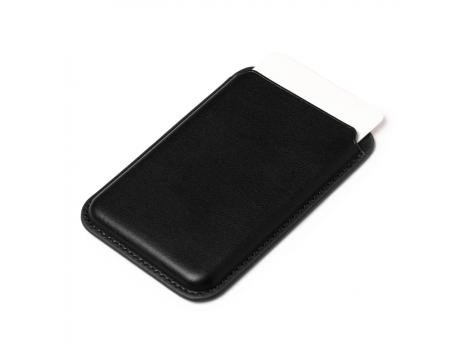 Магнитный держатель карт на телефоне WASAT, чёрный