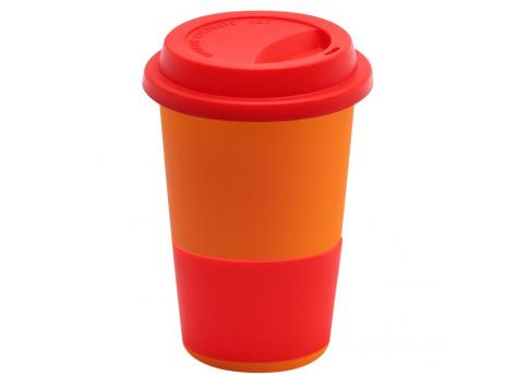 Кружка Magic To Go, оранжевый/красный