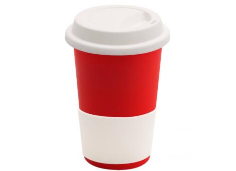 Кружка Magic To Go, красный/белый
