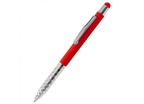 Ручка металлическая Party софт-тач, тёмно-красная