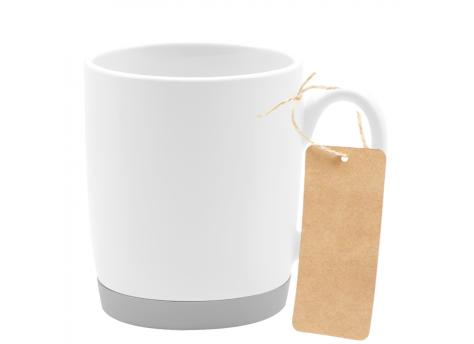 Кружка Make Me To Go, белая/серая_с_биркой