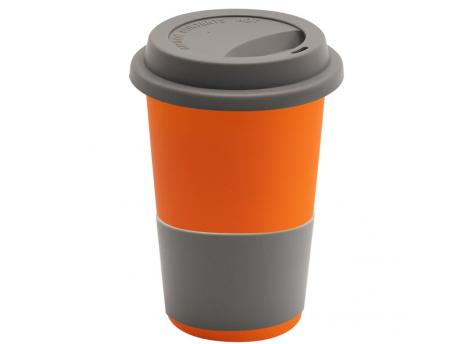 Кружка Magic To Go, оранжевый/серый