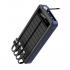 Внешний аккумулятор Xyron с солнечной панелью, 10000 mAh, синий