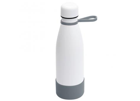Термобутылка герметичная вакуумная Olivia To Go, белый/серый