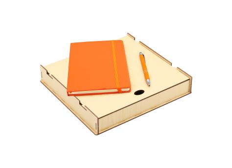 Подарочный набор Клайд, (оранжевый)