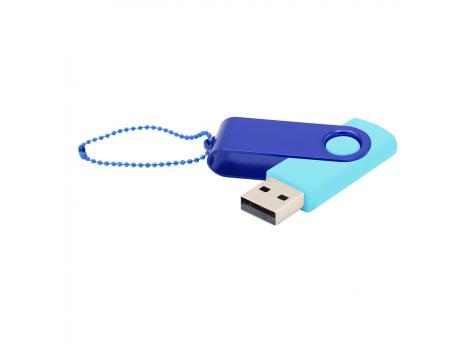 Флешка Designer To Go 2.0 USB 16Gb, бирюзовый/синий