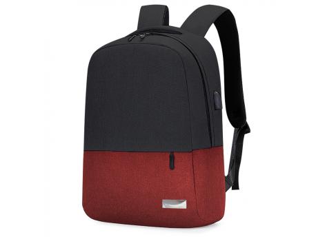 Рюкзак Burban, чёрно-красный