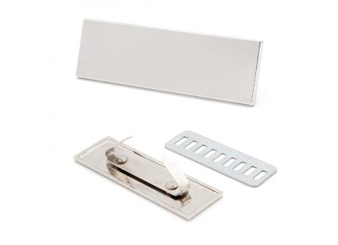 Шильд металлический (5*1,6 см)