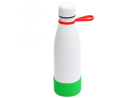 Термобутылка герметичная вакуумная Olivia To Go, белый/красный/зеленый