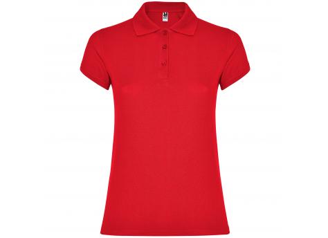 Футболка поло STAR WOMAN женская, КРАСНЫЙ L