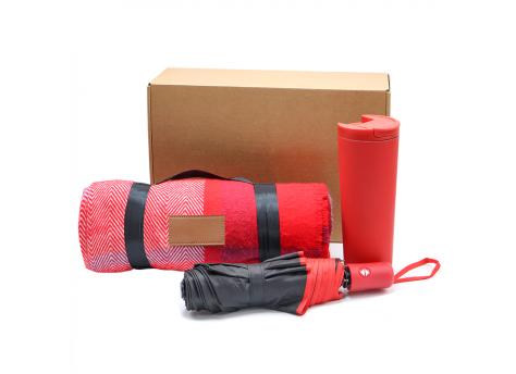 Подарочный набор AUTUMN MOOD, красный