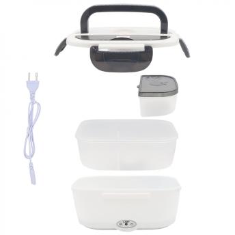 Ланчбокс с подогревом Yummybox, серый