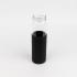 Бутылка стеклянная с силиконовой манжетой и бамбуковой крышкой  Glass , черный