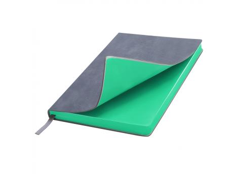 Ежедневник A5 недатированный Carisma в мягком переплёте, зеленый