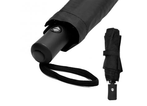 Автоматический противоштормовой зонт Vortex To Go, чёрный/чёрный