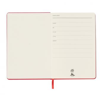 Ежедневник A5 недатированный Dear в твёрдом переплёте, красный