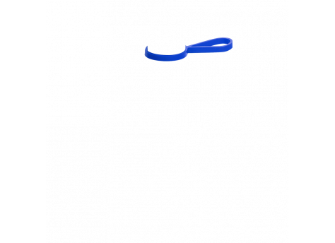 Кольцо-держатель силиконовое для термобутылки Olivia, синий