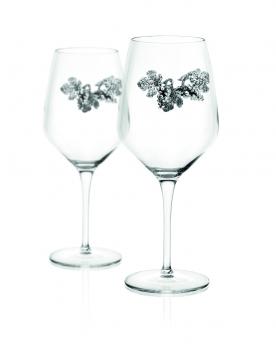 Комплект бокалов для красного вина 6 шт  UVA BLACK в подарочной упаковке