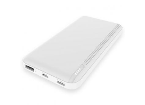 Внешний аккумулятор Optima, 10000 Mah, белый