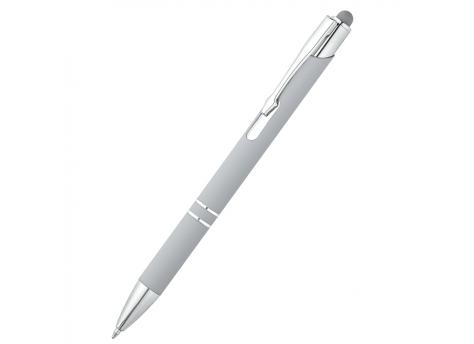 Ручка металлическая Ingrid софт-тач, серая